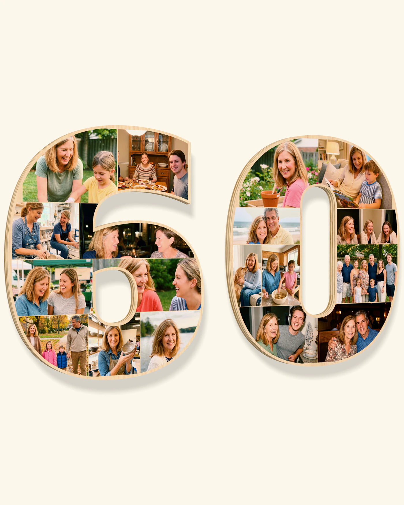 Birthday Numbers photo mural
